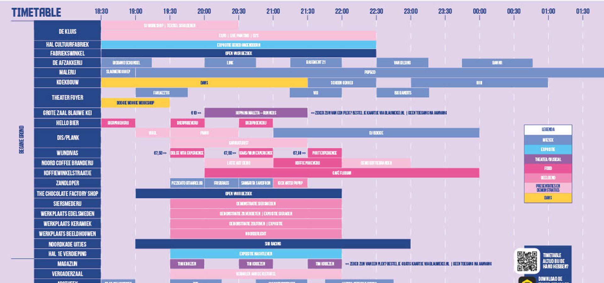 Timetable