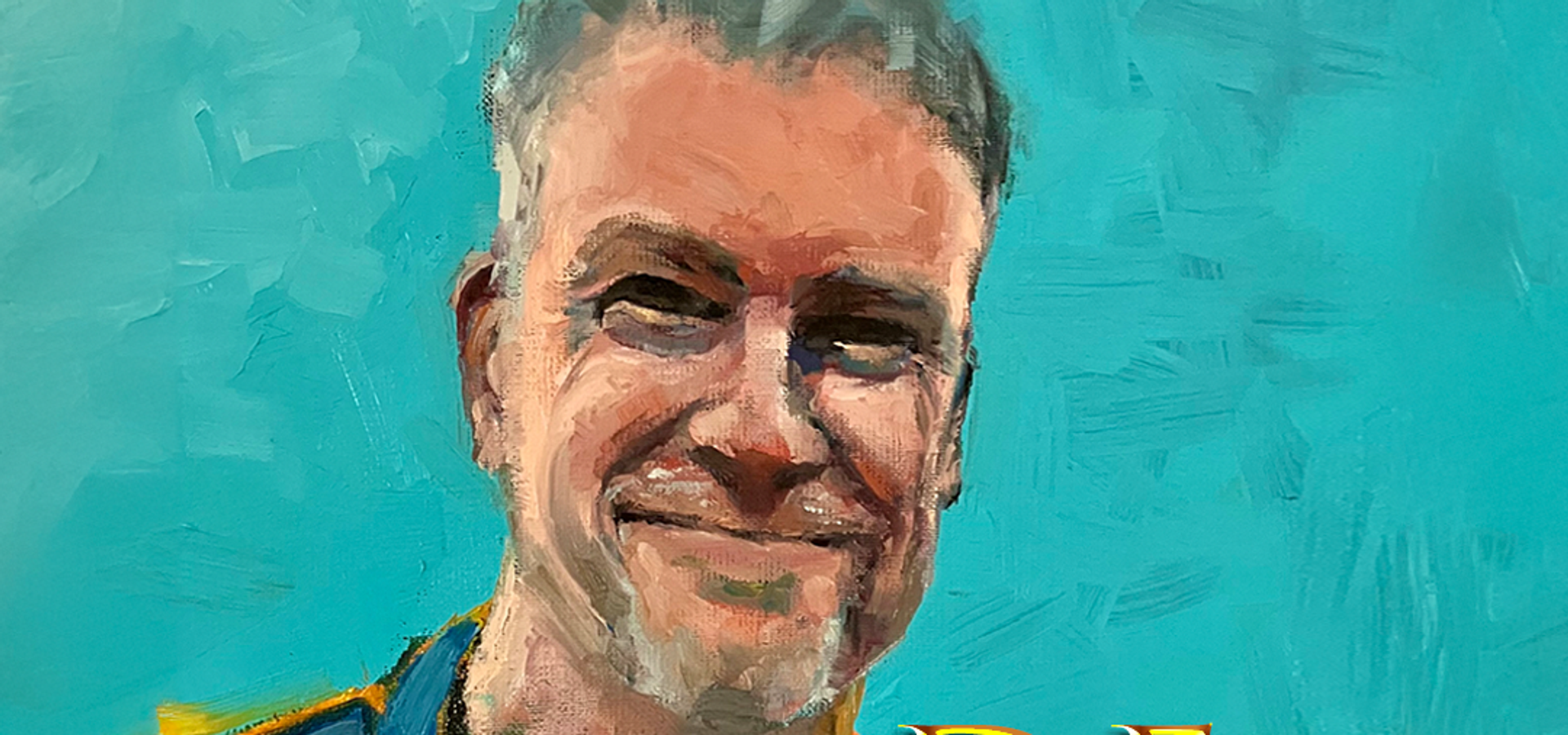 Rob Scheepers in olieverf