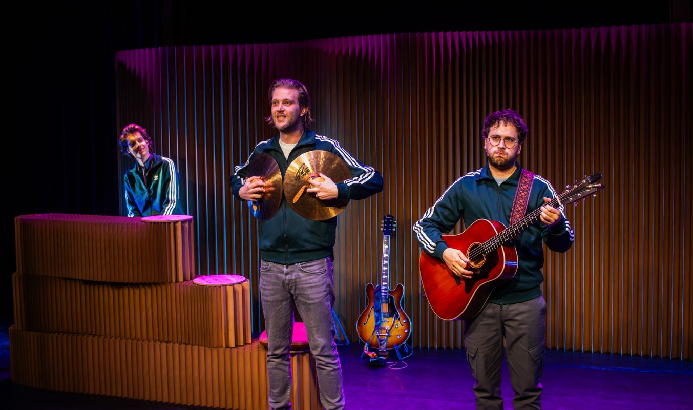 Bram Kroon, Jip de Poorter en Matthias Tuns 