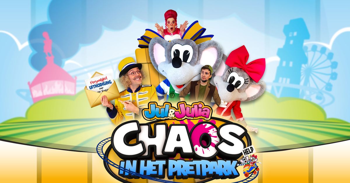 Jul & Julia — Chaos In Het Pretpark! (2+)