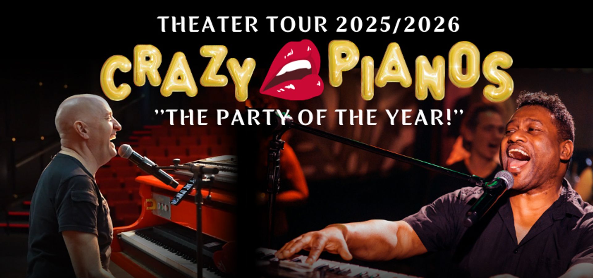 Poster Crazy Pianos