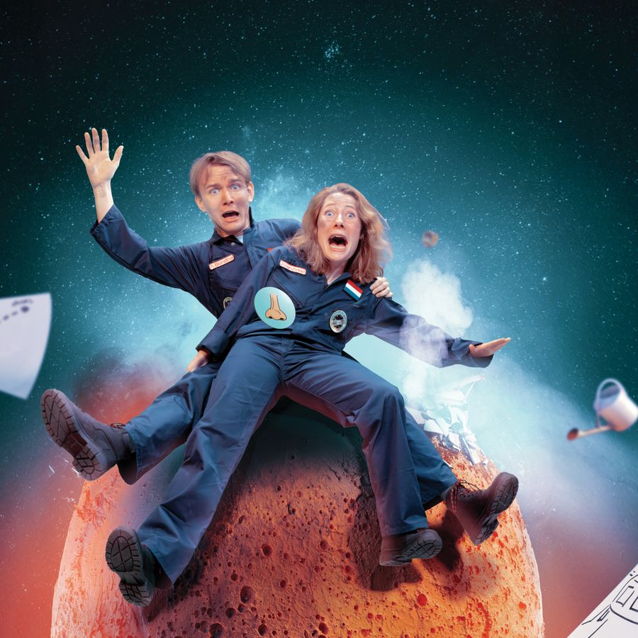 Wetenschappers op Mars
