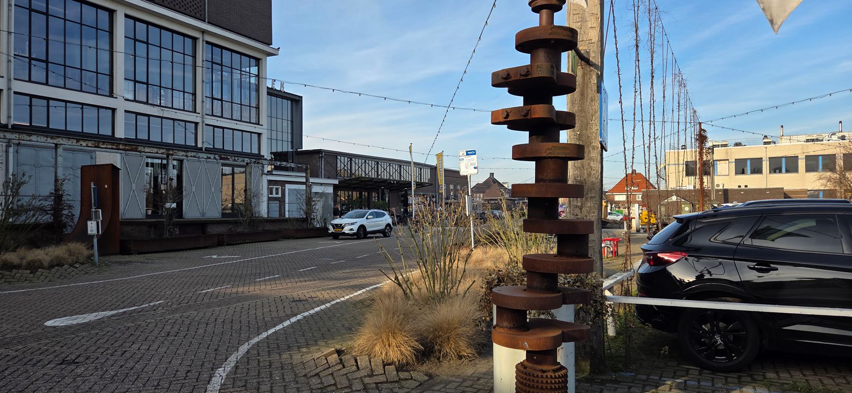 Bravoflex halte Noordkade achterzijde